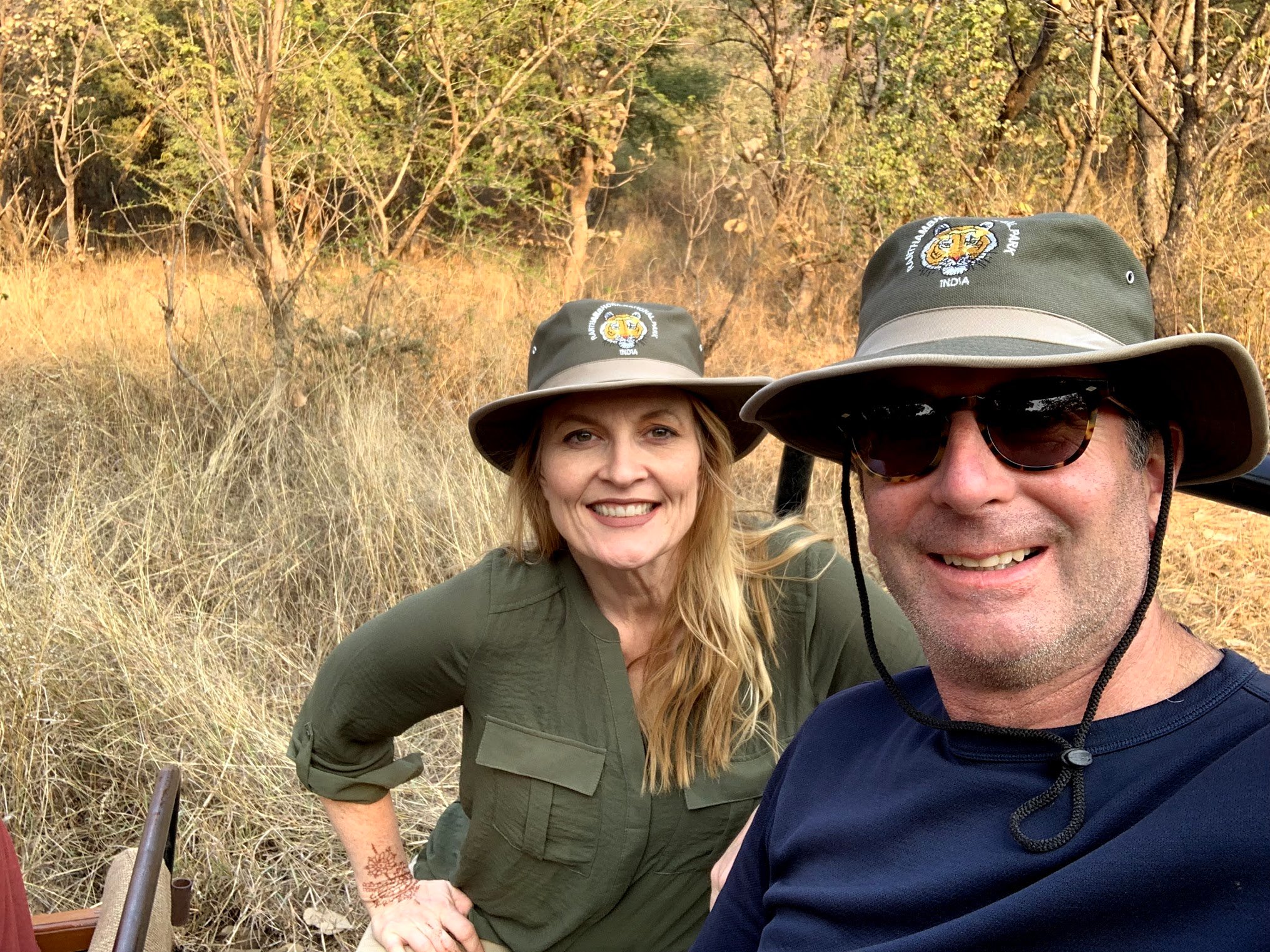 Sandy and Steve in Ranthambore